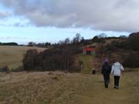 Path alongside Selkirk Golf Course